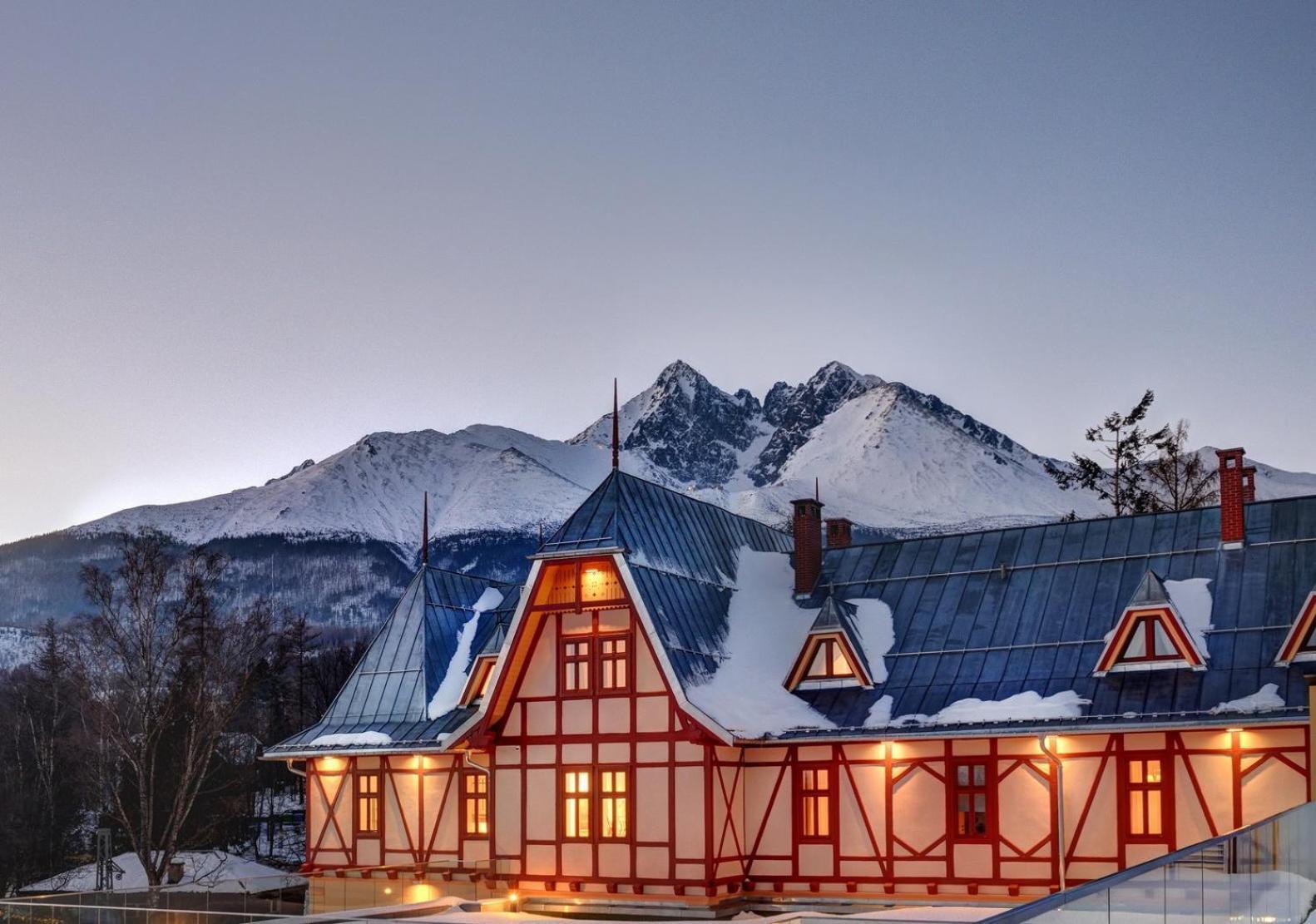 Hotel Lomnica Татранска Ломница Экстерьер фото