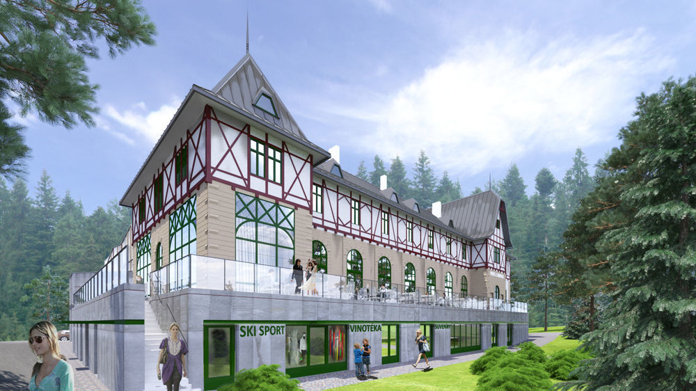 Hotel Lomnica Татранска Ломница Экстерьер фото